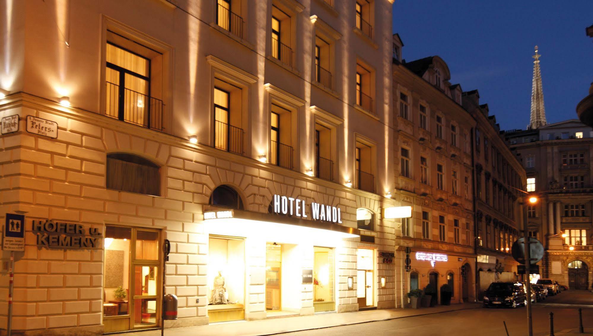 Hotel Wandl Viena Exterior foto